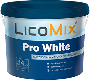 Biała farba lateksowa