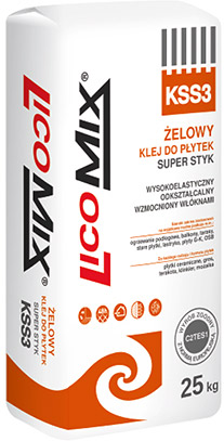 ŻELOWY KLEJ DO PŁYTEK KSS3